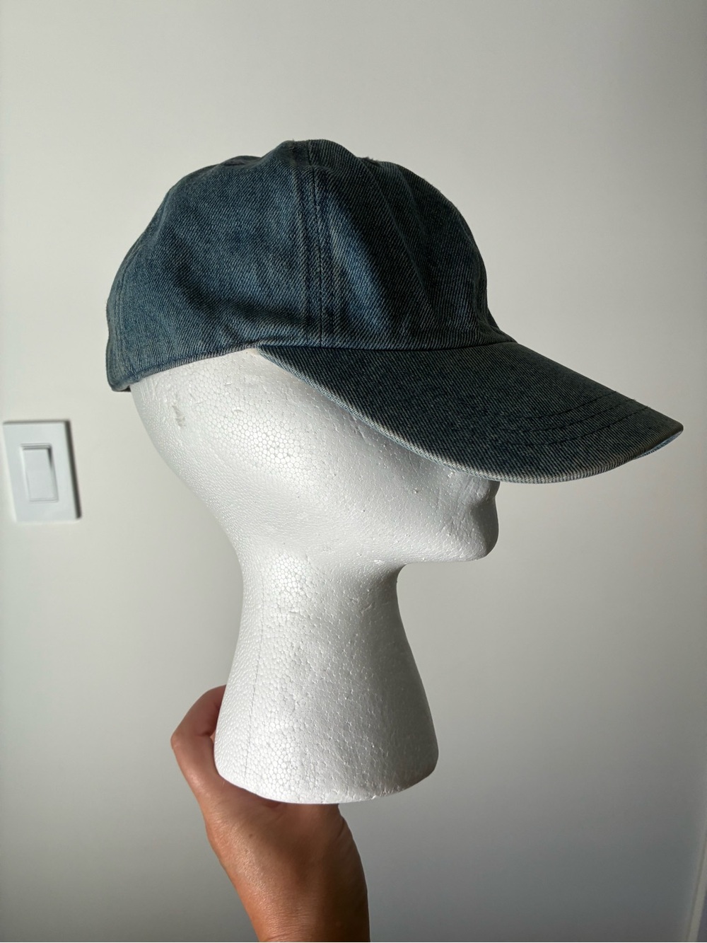 Vintage  Classic  Denim Baseball Cap - women